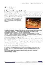 L'inventore degli scacchi e il premio. - UbiMath