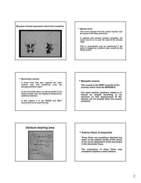 Anatomy and histology of the denture bearing area - Dentistry ...