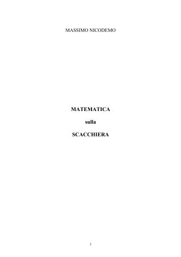matematica sulla scacchiera