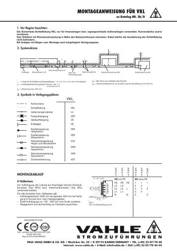 Kompaktschleifleitung VKL - Vahle