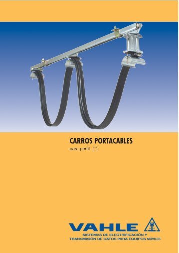 carros portacables para perfil s 2 - Vahle