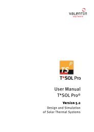 PV*SOL® Expert: 3D Visualization - Manual - Valentin Software