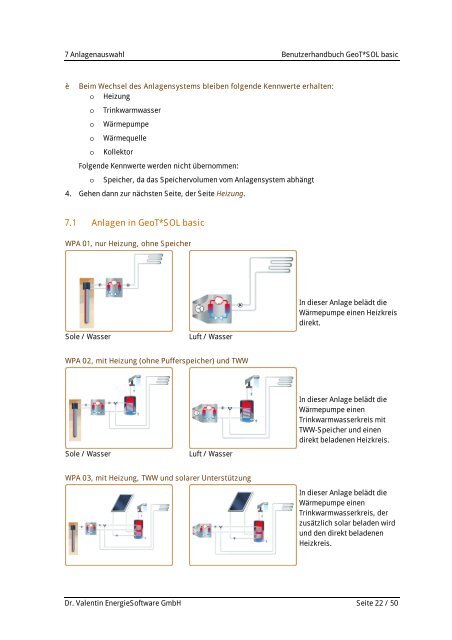 Handbuch GeoT*SOL basic - Valentin Software