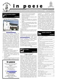IN PAESE N° 96 - Novembre 2012 - Pro Loco Brendola