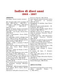 ANNI 1988-1997 - Leonessa e il Suo Santo