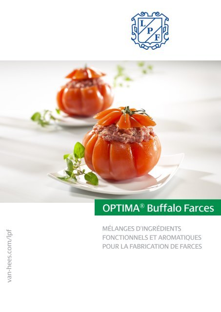 OPTIMA® Buffalo Farces - Van Hees gmbh