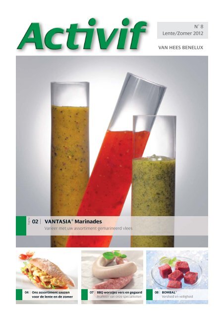 02 | VANTASIA® Marinades - Van Hees gmbh