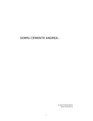 SEMPLICEMENTE ANDREA… - Comune di Parma