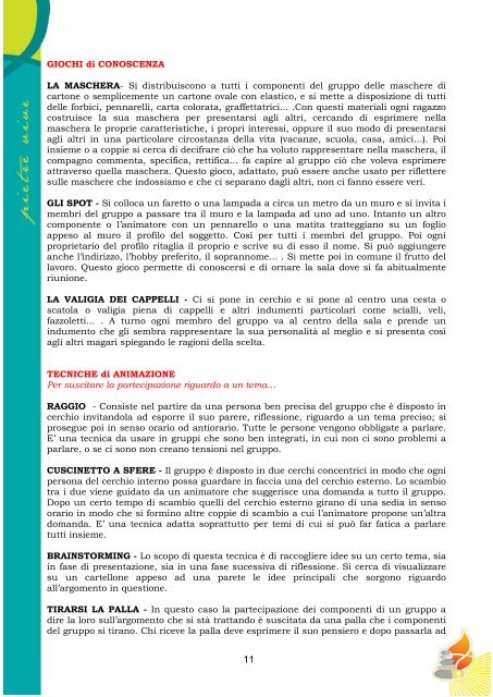 Itinerario Educativo - dove abiti