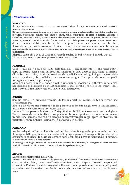 Itinerario Educativo - dove abiti