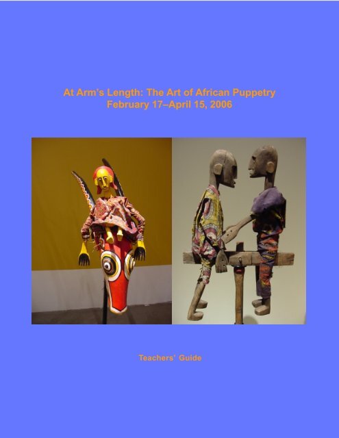 puppets guide - Museum for African Art