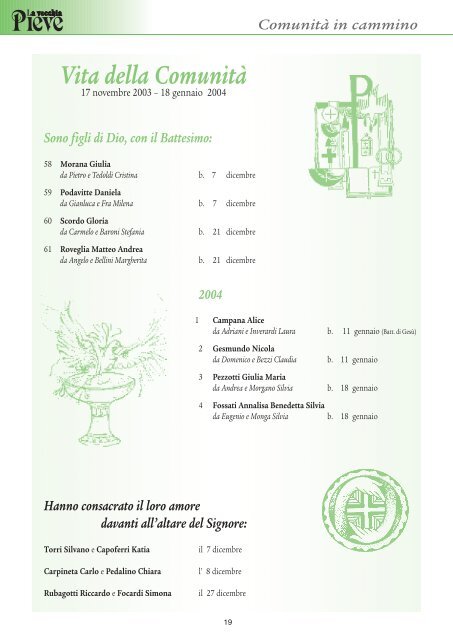 Comunità in cammino - Coccaglio