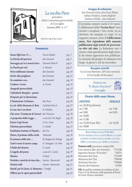 Comunità in cammino - Coccaglio