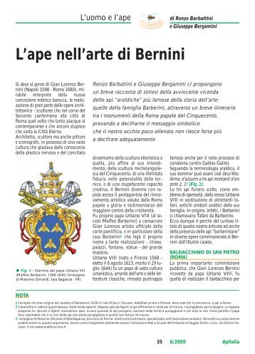 L'ape nell'arte di Bernini - Apicoltura online