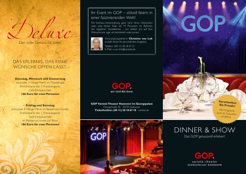 finden Sie unseren neuen Dinner&Show-Flyer zum download.