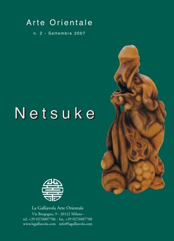 Netsuke - n. 2 - La Galliavola - Arte Orientale