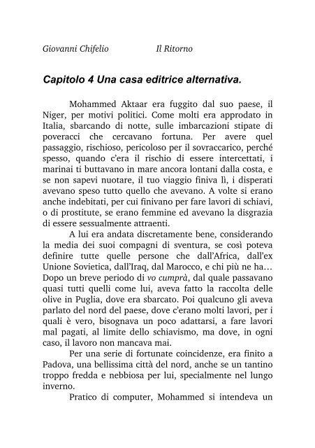 Capitolo 4 - Una casa editrice alternativa.(.pdf) - Panificio Chicco