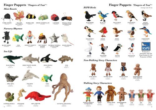 Finger Puppets - La Tienda del Profesor