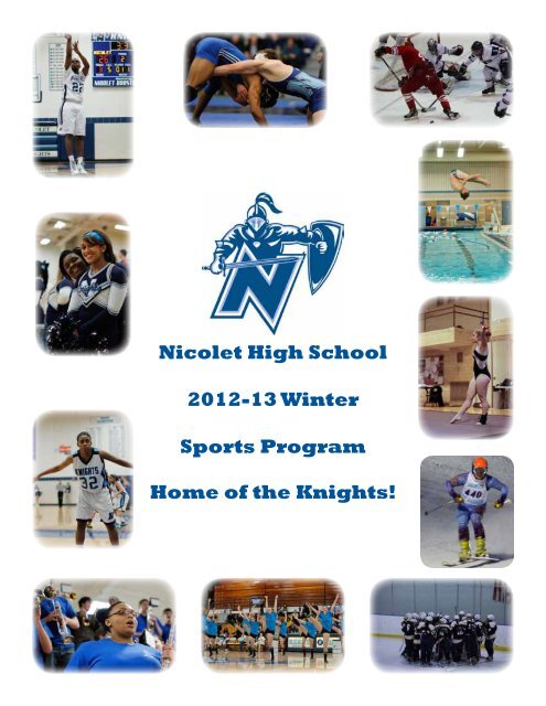 Nicolet High School 2012-13 Winter Sports Program Home of the ...