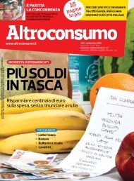 Inchiesta - Altroconsumo