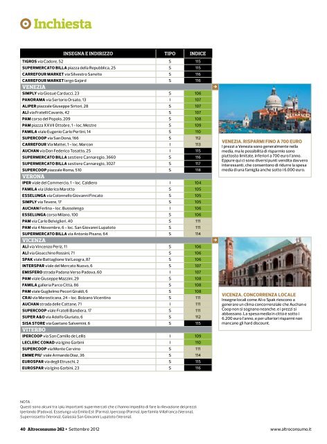 Inchiesta - Altroconsumo