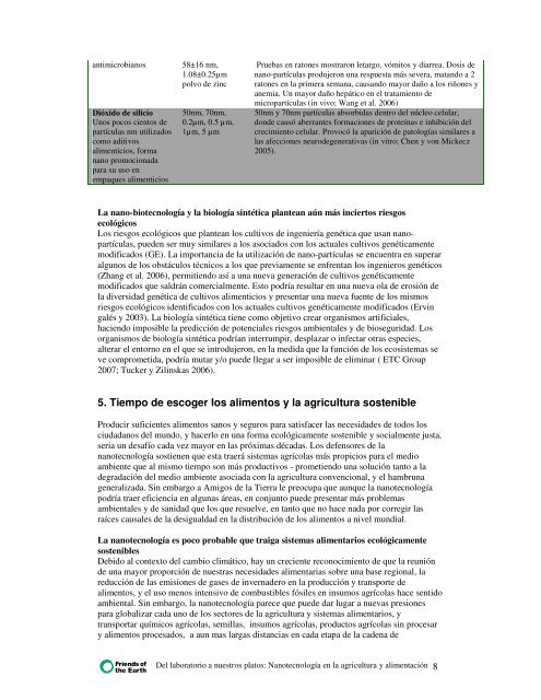 Nanotecnología en agricultura y alimentación - L'Era