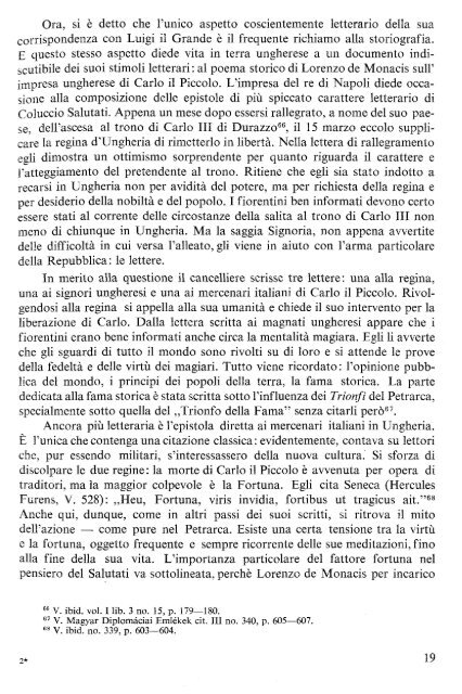 STUDI E RICERCHE UMANISTICHE ITALO-UNGHERESI I. - DEA