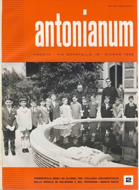 Giugno - Ex-Alunni dell'Antonianum