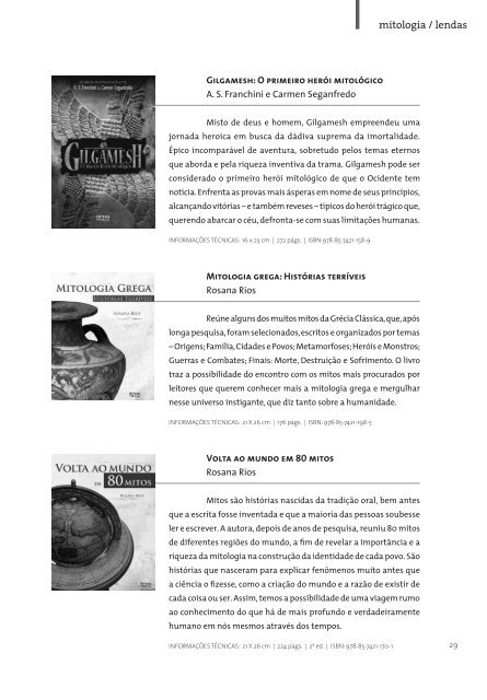 Artes e Ofícios Editora | Catálogo Obras Gerais,  2012 / 2013