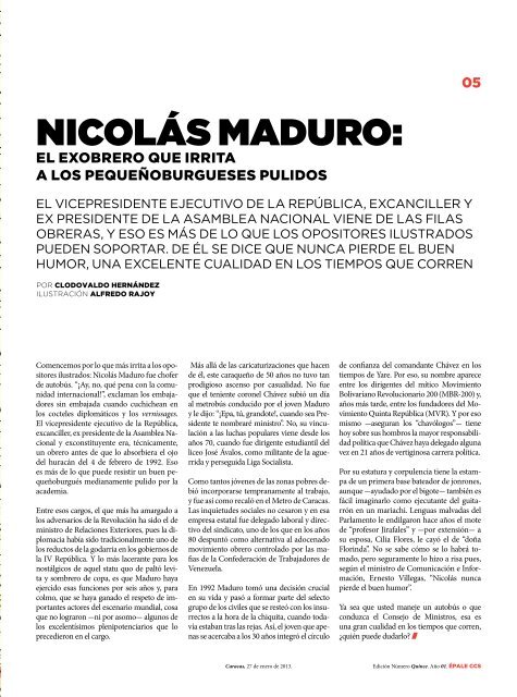 Descarga aquí el PDF ÉPALE 27/01/13 - Ciudad CCS