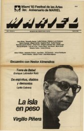 Virgilio Piñera - MARIEL, Revista de Literatura y Arte