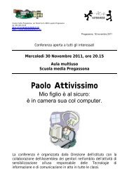 Paolo Attivissimo - Scuola media Pregassona