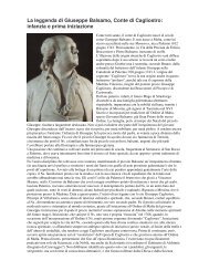 tra realta' e leggenda la storia del conte di cagliostro - Visione ...