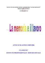 Memoria e lavoro - Biblioteca Archivio Vittorio Bobbato
