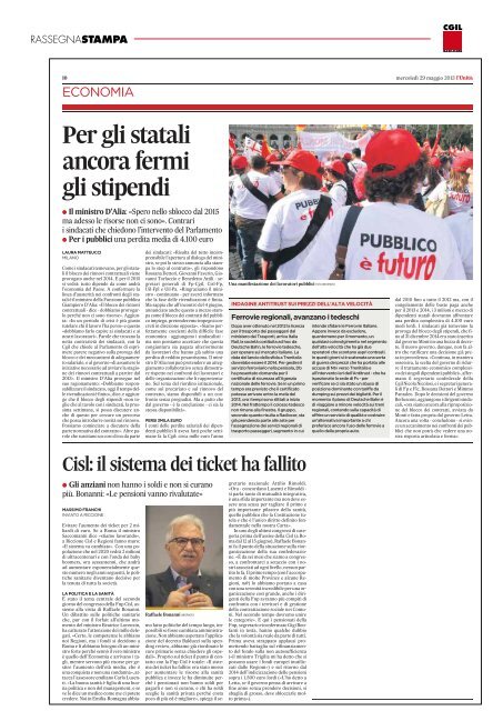 leggi la rassegna - CGIL Basilicata