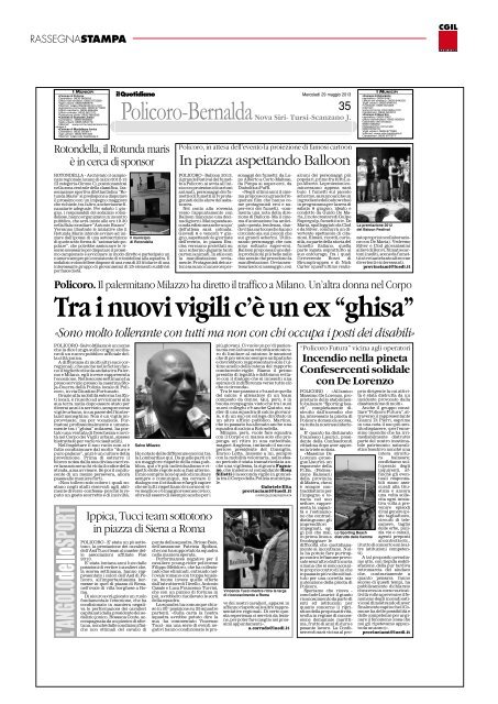 leggi la rassegna - CGIL Basilicata