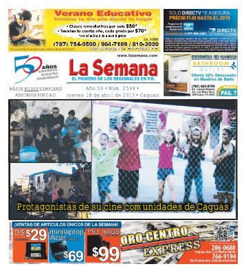 Edición 2594 del 18 al 24 de abril de 2013 - La Semana