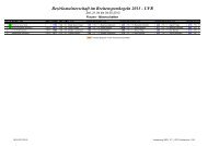 Bezirksmeisterschaft im Breitensportkegeln 2013 - UFR