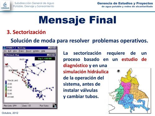 de estudios y proyectos - Conagua