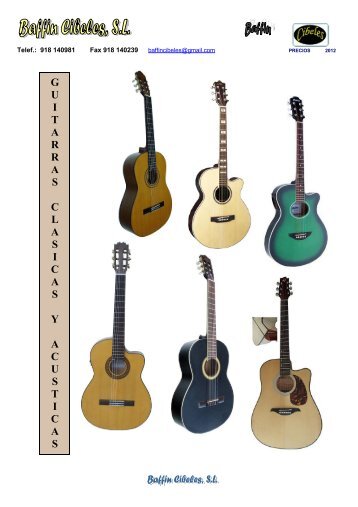 guitarras acusticas - Baffin Cibeles Home Page