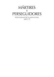 MÁRTIRES Y PERSEGUIDORES por Alfonso Ropero - Editorial Clie