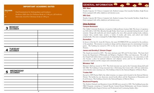 Student Handbook - Claflin University