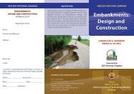 Embankments - Indian Geotechnical Society, New Delhi