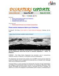 tapu Earthquake Risk Mitigation - NIDM