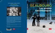 Les années saltimbanques