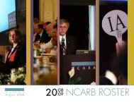 09 NCARB ROSTER - WikiLeaks Press