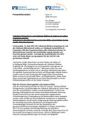 Presseinformation (PDF) - Volksbank Mittweida eG