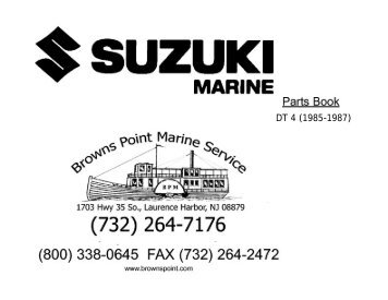 Suzuki DT 4 (85-87) - Browns Point Marine Service