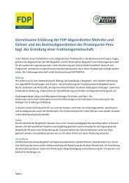 Gemeinsame Erklärung (PDF) - Jan Penz