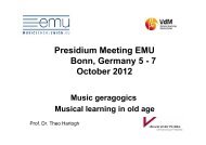 Music Geragogic - European Music School Union